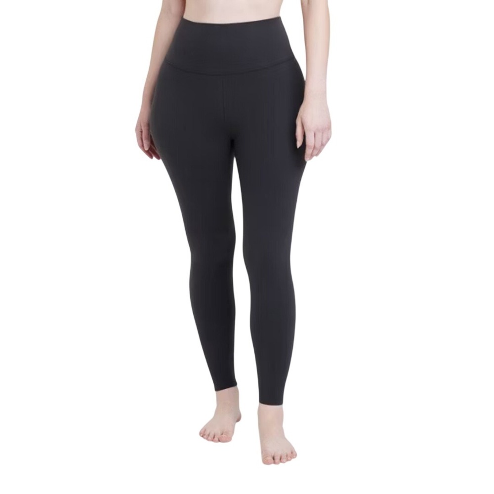 All in‎ Motion Women's Black Everyday Soft Ultra High Rise Leggings Size XXL